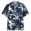 Scuba Diving Blue Nature Hawaiian Shirt