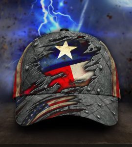 Texas Us Flag Classic Cap