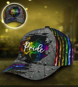 Lgbt Pride Smoke Vintage Classic Cap