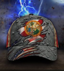 Florida Us Flag Classic Cap