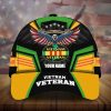 Premium Unique Vietnam Veteran 3D Hats Old Veteran Cap Custom Name