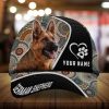 Epic German Shepherd Curves Dog Hat & Cap Custom Name Multicolors 3D