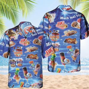 Ice Cream Hawaiian Shirt And Short For Men And Women