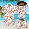Ktm Racing Hawaiian Shirt And Short For Men And Women