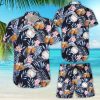 Tropical Hawaiian Shirt And Short For Men And Women