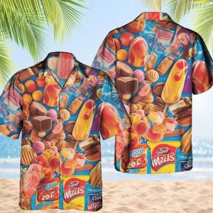 Candy Sweet Hawaiian Shirt And Short For Men And Women