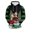 Pembroke Welsh Corgi Dog All Over Print Hoodie Shirt - Gift For Christmas