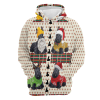 Scottish Terrier Christmas All Over Print 3D Hoodie – Pet Lover Christmas Hoodie