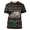 3D Paramedic Logo Ambulance Ugly Christmas Sweater, Jumper Custom Tshirt Apparel - Fanshubus