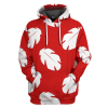 Aloha Leaf Pattern Hoodie Fanshubus