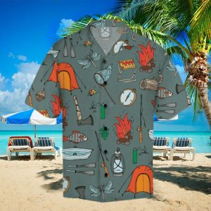 Amazing Camping Hawaiian Shirt - Fanshubus
