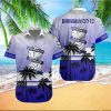 Birmingham City FC Palm Tree Hawaiian Shirt - Fanshubus