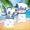 Bud Light Beer Tropical Palm Tree Hawaiian Shirt And Shorts For Beach Lovers - Fanshubus
