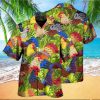 Chicken Family Lover Colorful Hawaiian Shirt - Fanshubus