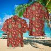 Christmas Pattern Hawaiian Shirt Christmas Button Down Shirt Gifts For Him Her - Fanshubus