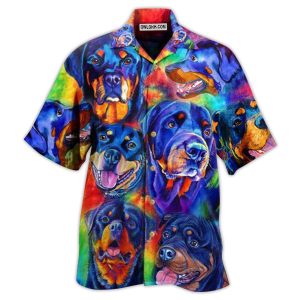 Rottweiler Needs You And Love - Hawaiian Shirt  - Fanshubus