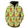 Golden Pineapple Paradise Hoodie Fanshubus