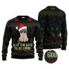 Embrace your inner Grinch with this hilariously grumpy "Is It Too Late To Be Good?" Grumpy Cat Ugly Christmas Sweater! Featuring the internet's favorite feline and a relatable holiday mood, this comfy knit is purrfect for those who love a good laugh, grumpy cats, or just want to keep it real this Christmas. Get yours now and spread some grumpy cheer!