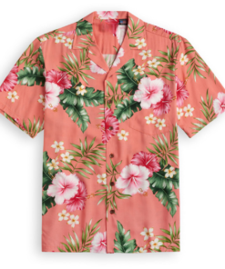 Hawaiian short sleeve-Just-Peachy Fanshubus