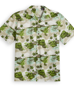 Hawaiian short-sleeve shirt-Papakolea-Beach-Fanshubus