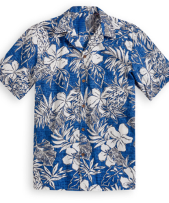 Hawaiian short-sleeve shirt-Plantation-Garden-Fanshubus