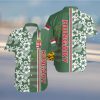 Hungary Coat Of Arms Hibiscus Pattern Hawaiian Shirt - Fanshubus