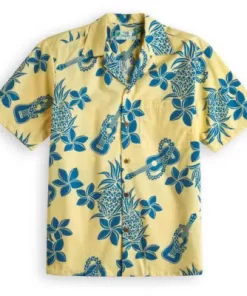 Mens-Crane-Clothing-Grus-Printing-Hawaiian-Fanshubus