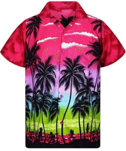 Printing Shirt Oversized Summer Travel Hawaii Beach Hawaiian