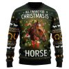 Horse All I Need For Christmas TY2710 Ugly Christmas Sweater