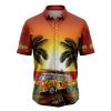 Amazing Legend Hippie Bus HT27702 Hawaiian Shirt