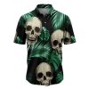 Skull Under The Palm T2307 Hawaiian Shirt