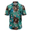 German Wirehaired Pointer Tropical T0307 Hawaiian Shirt