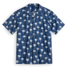 Palms Hawaiian-Shirts Art Print Men Shirt Summer Short-Sleeve Fanshubus