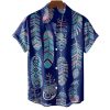 Hawaiian Style Social Summer Shirts Beach Fanshubus