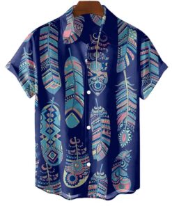 Hawaiian Style Social Summer Shirts Beach Fanshubus