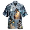 Snowman Evil Cool Style - Hawaiian Shirt  - Fanshubus