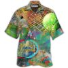 Tennis Colorful Art Style - Hawaiian Shirt  - Fanshubus