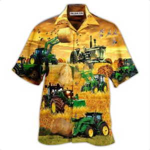 Tractor Better On The Farm - Hawaiian Shirt  - Fanshubus