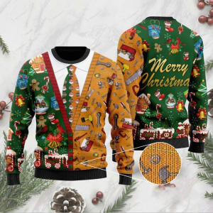 Arborist Ugly Christmas Sweater, Jumper For Men &amp; Women - Fanshubus