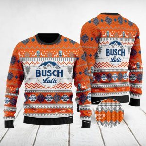 Busch Latte Ugly Christmas Sweater, Jumper Amazing Gift Idea Thanksgiving Gift - Fanshubus