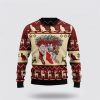 Cat And Sock Xmas Ugly Christmas Sweater, Jumper - Cat Lover Christmas Sweater - Fanshubus