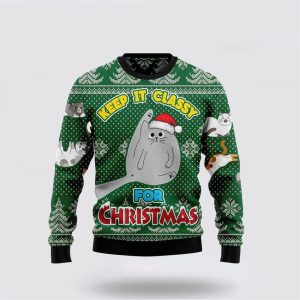 Cat Show Me Your Kitties Ugly Christmas Sweater, Jumper - Cat Lover Christmas Sweater - Fanshubus