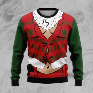 Christmas Intestine Ugly Christmas Sweater, Jumper For Men &amp; Women - Fanshubus