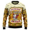 Christmas Most Wonderful Time For Beer Ugly Christmas Sweater, Jumper- Fanshubus