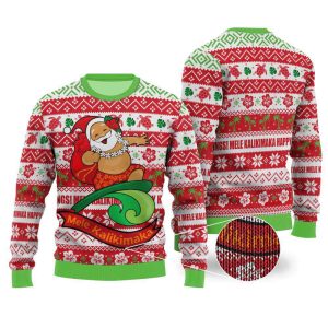 Christmas Santa Clause Ugly Christmas Sweater, Jumper - Fanshubus
