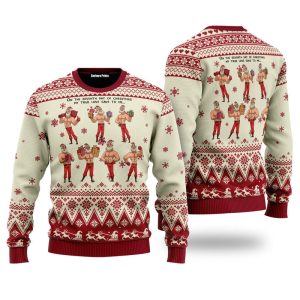 Christmas Seven Sexy Santa Claus Ugly Christmas Sweater, Jumper For Men &amp; Women - Fanshubus