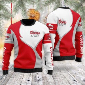 Coors Light Ugly Christmas Sweater, Jumpers - Fanshubus