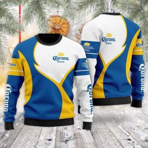 Corona Extra Ugly Christmas Sweater, Jumpers - Fanshubus