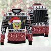Cute Sponge Till The Season Ugly Sweater| Woolen Sweater Christmas Gift For Holiday| Bob Sponge Ugly Christmas Sweater, Jumper - Fanshubus