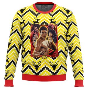 Cute Xmas Ugly Sweater The Last Dragon Ugly Christmas Sweater, Jumper| Woolen Christmas Gift - Fanshubus